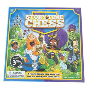 Story Time Chess 8+ Silly Stories 30+ Mini Games Read A Story/Learn Chess NEW
